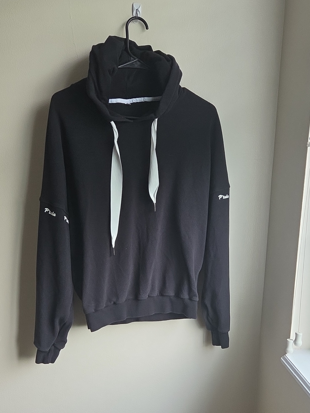Ptula Black Hoodie